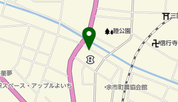 立正佼成会北後志支部の地図画像