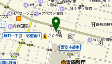 ラビアン新町店の地図画像