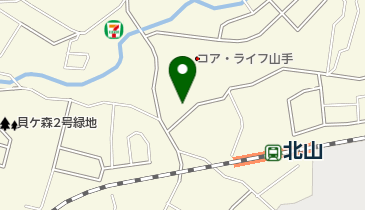 世界心道教小泉教会の地図画像