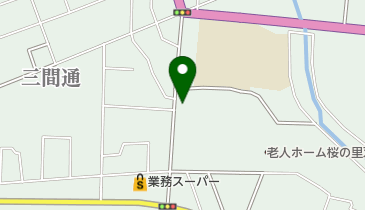 理容たせいの地図画像