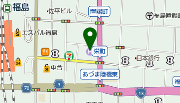 アウトラインの地図画像