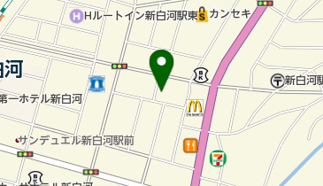 植田電機株式会社白河営業所の地図画像