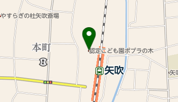 日本キリスト教団矢吹教会の地図画像