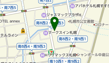 有限会社南川商店の地図画像