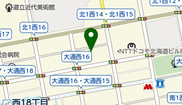 愛知時計電機株式会社札幌支店の地図画像