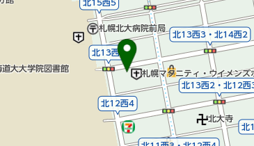 北大協済会第一薬局の地図画像