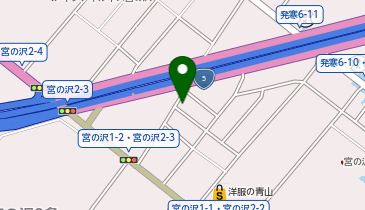 ぎょうざの宝永札幌本店の地図画像