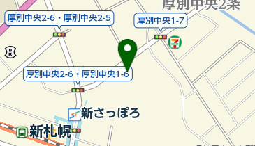 富国生命保険相互会社新札幌営業所の地図画像