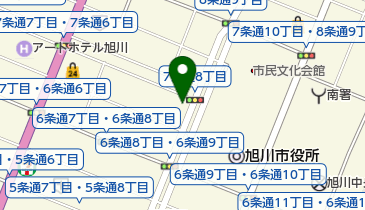 旭川ひだまりの会(NPO法人)の地図画像