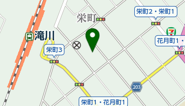 そばの丸二の地図画像