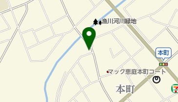 碁席えにわの地図画像