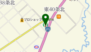 牧場のソフト中標津店の地図画像