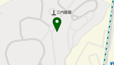 三内霊園岡田商店墓地売店の地図画像