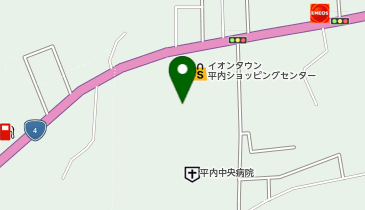 うさちゃんクリーニングイオンタウン平内店の地図画像