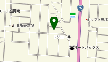 住宅地図　岩手県　盛岡市 岩住」(盛岡市-建設/建築/設備/住宅-〒020-0851)の地図/アクセス