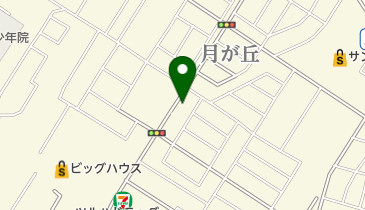 IETreeHouse月が丘の英会話教室の地図画像