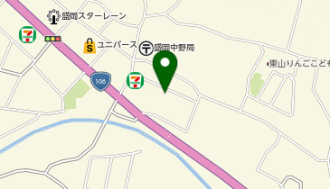 横井動物病院の地図画像
