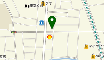 西仙北薬局の地図画像