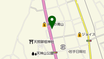 大船渡市消防団 第1分団 第2部屯所の地図画像