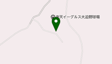 大迫テニスコートの地図画像