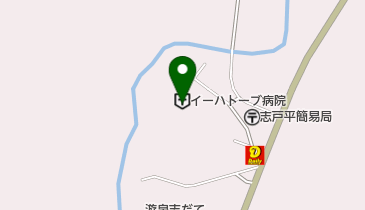 イーハトーブ病院の地図画像