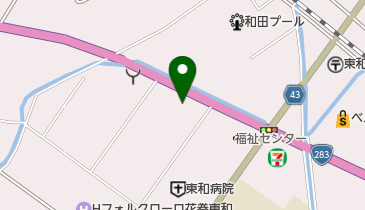 産直あおぞらの地図画像