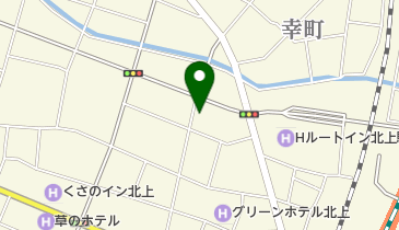 韓国居酒屋韓厨房の地図画像