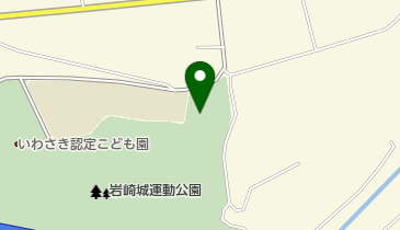 岩崎地区交流センターの地図画像