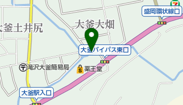 雫石タクシー有限会社大釜営業所の地図画像