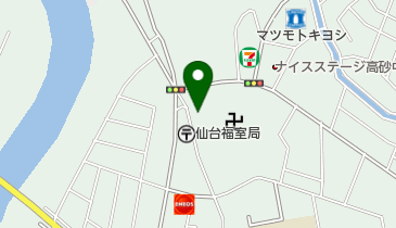 カットハウスMIURAの地図画像