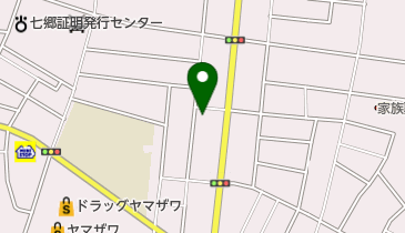 メガネの相沢 荒井店の地図画像