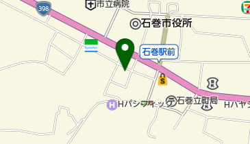 四釜商店の地図画像