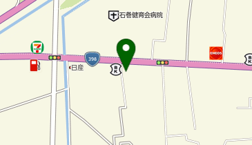 仏壇の仙和石巻店の地図画像