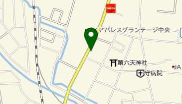 寝具のあとべの地図画像