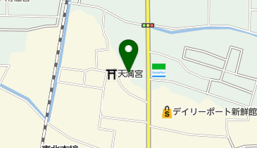 まきの治療院の地図画像