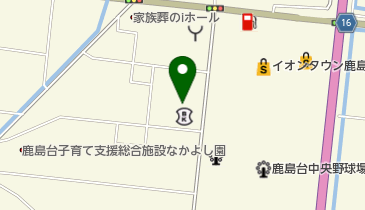 コンタクト・メガネのルックの地図画像