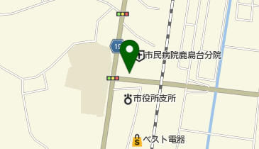 仙台調剤鹿島台店の地図画像
