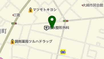 ジュイールクラブの地図画像