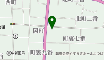 読売センター中新田の地図画像