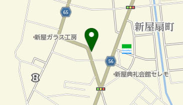 ヘアーサロンさがわの地図画像