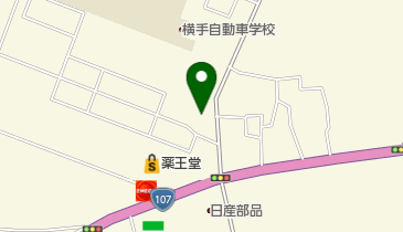 慶美容室の地図画像