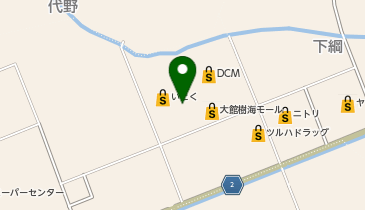 いとく 樹海店の地図画像