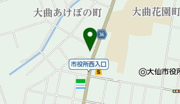 株式会社秋田ベストパートナー大仙支店の地図画像