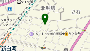 白河電波堂の地図画像