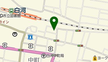 眼科のメガネ屋さんの地図画像