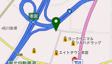 ベスト学院 本宮教室の地図画像