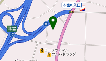 中部自動車販売株式会社BCN本宮店の地図画像