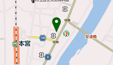 ファミリーカットハウス理容髪職人の地図画像