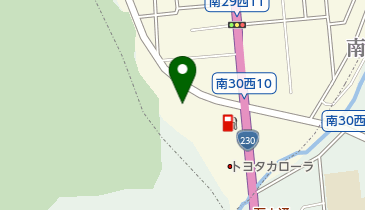 共同交通株式会社南30条営業所の地図画像
