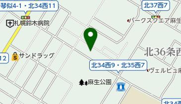 杉野フーズ株式会社の地図画像